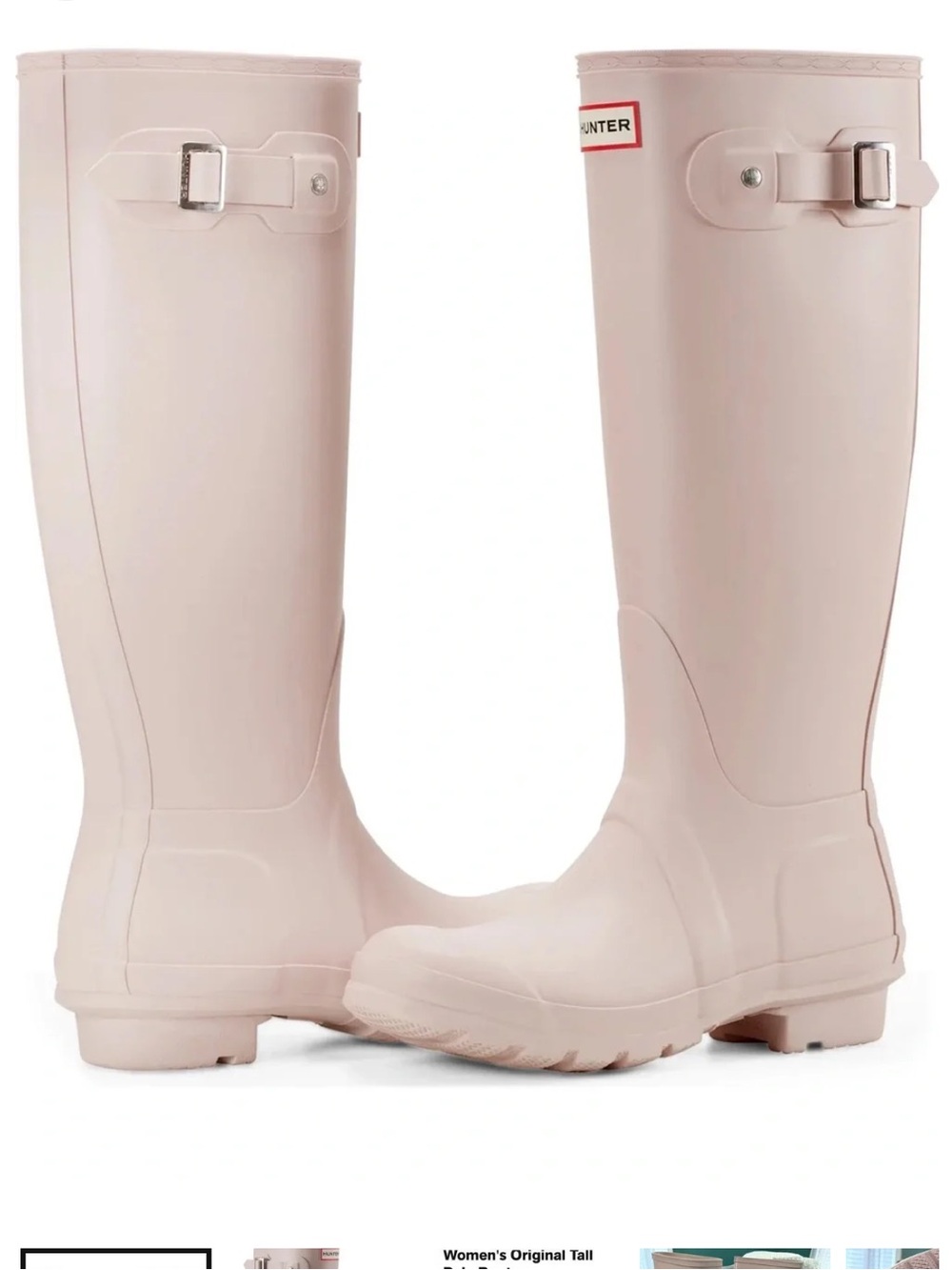 Pink Hunter Boots - Picture 5 of 6